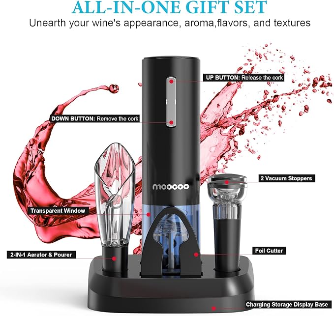 Moocoo Electric Wine Opener - Image 6