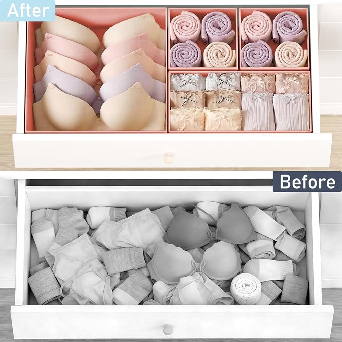 DIMJ Drawer Organizer Clothes Storage - Image 6