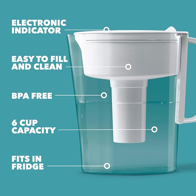 Brita Water Filter Pitcher for Tap and Drinking Water - Image 3