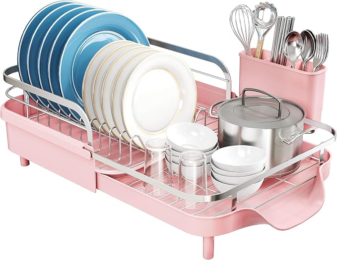 SNTD Dish Drying Rack, Expandable Dish Rack - Image 7
