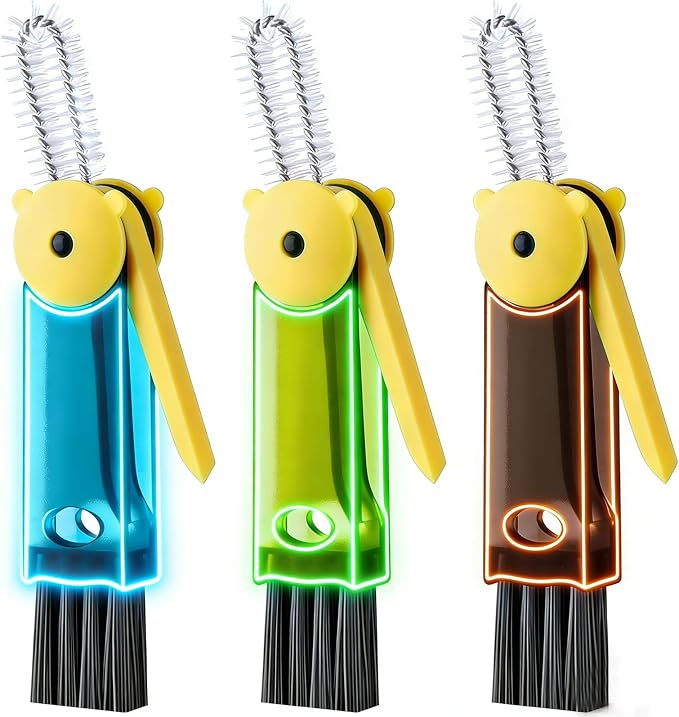 3 in 1 Cup Lid Cleaning Brush by Unknown