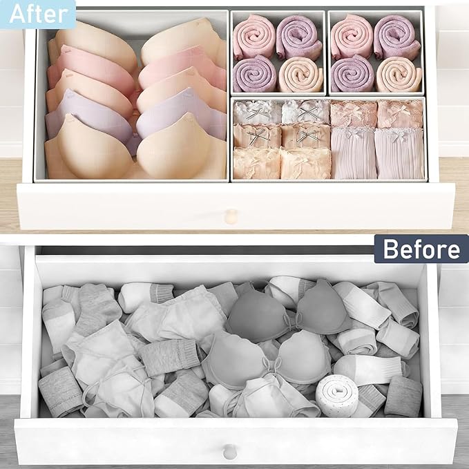 DIMJ Drawer Organizer Clothes Storage - Image 5