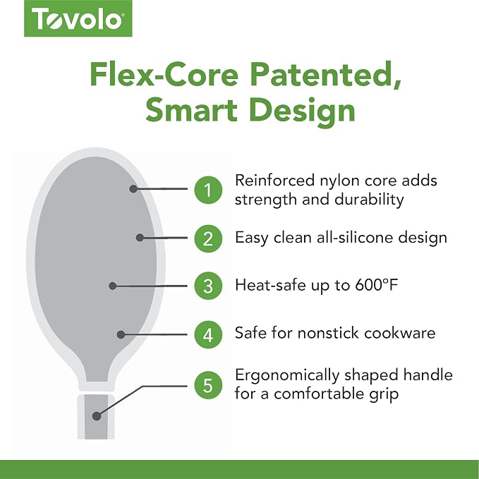 Tovolo Flex Core Silicone Deep Spoon - Image 6