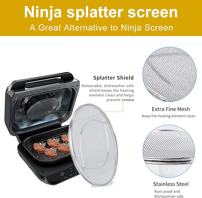 Stainless Steel Splatter Shield compatible - Image 4