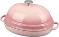 EDGING CASTING Enameled Oval Cast Iron Dutch Oven Pot by EDGINGCOOKWARE