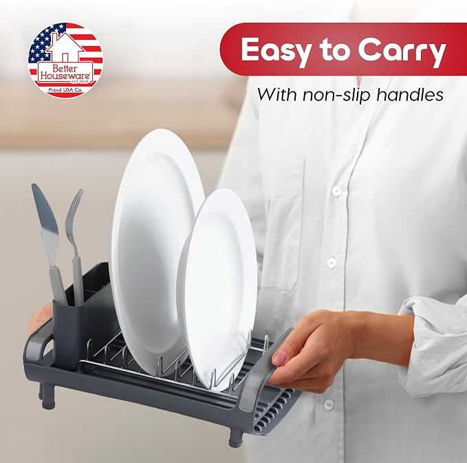 Better Houseware in Sink Dish Drying Rack, Dish Drying Rack in Sink - Image 6