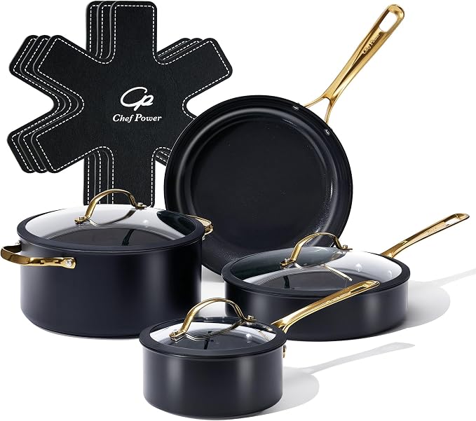 Chef Power Ceramic Cookware Sets, Cookware Set by ChefPower