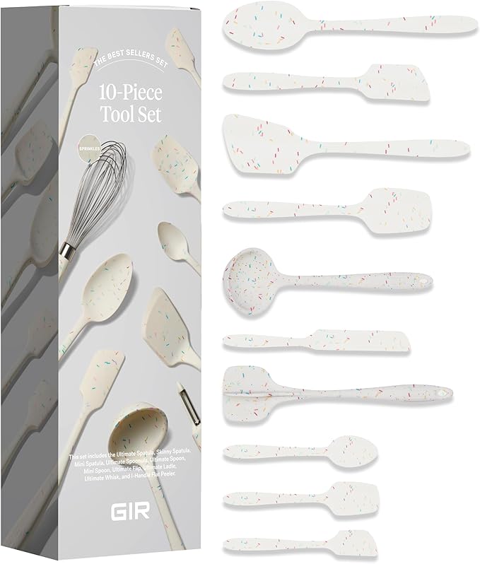 GIR: Get It Right 10-Piece Silicone Ultimate Kitchen Utensil Set – Spatulas by GIRGetItRight