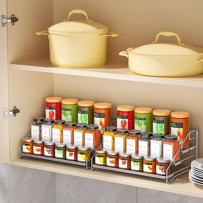 BOIVSHI 4 Tier Spice Rack Organizer - Image 6