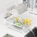 LIYI Dish Drying Rack, Large Dish Rack by LIYIBambooHairBrush