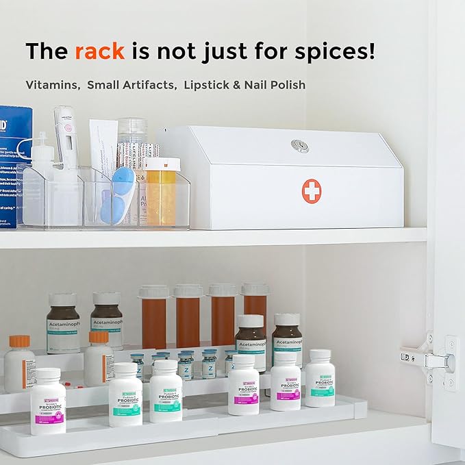 Expandable Spice Rack Organizer - Image 9