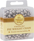Mrs. Anderson's Baking Pie Weights | Stainless Steel Stoneware Beads by MrsAndersonsBaking