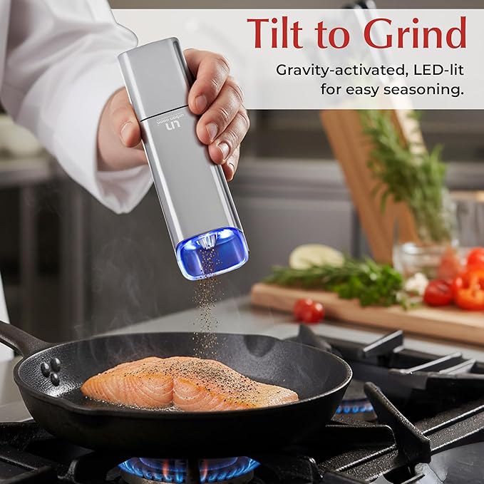 Automatic Salt and Pepper Grinder Set - Image 3