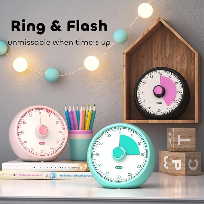 Conchstar Visual Timer for Kids 60-Minute - Image 4