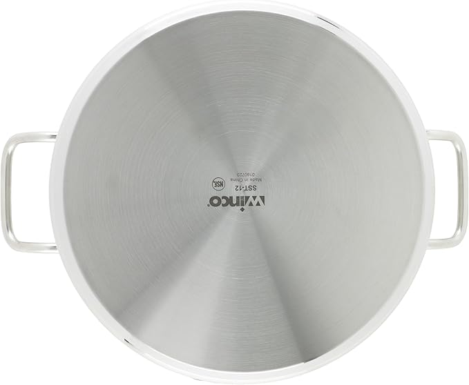 Winco Heavy-Duty Stainless Steel Stock Pot - Image 4
