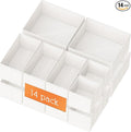 Criusia Drawer Organizer Clothes, 14 Pack Dresser Organizer by Criusia