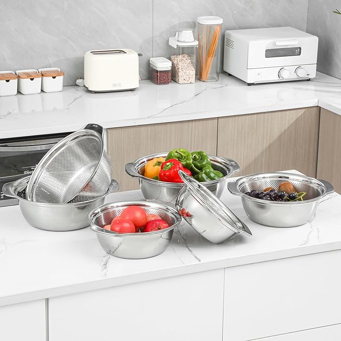 304 Stainless Steel Microporous Colander - Image 6
