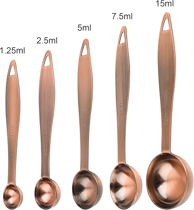 Measuring Cups and Spoons Set, 12 Pieces Stainless Steel Measuring Cup Set - Image 5