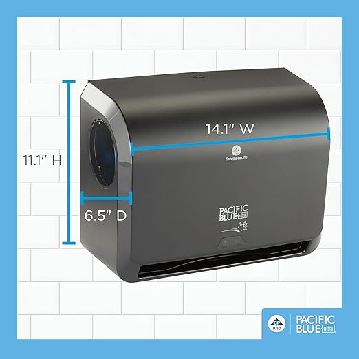Georgia-Pacific Pacific Blue Ultra 9" Mini Automatic Paper Towel Dispenser by - Image 5