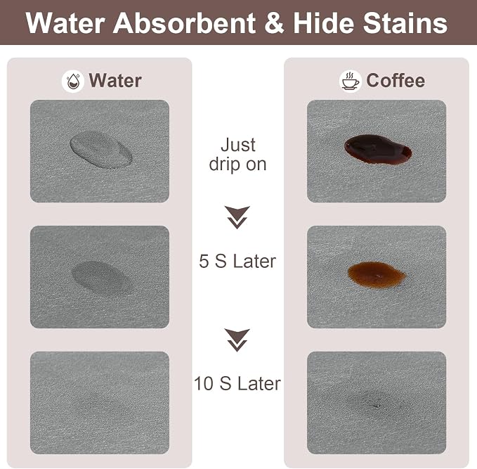 CooRug Absorbent Coffee Mat, Fashion Dish Drying Mat - Image 2