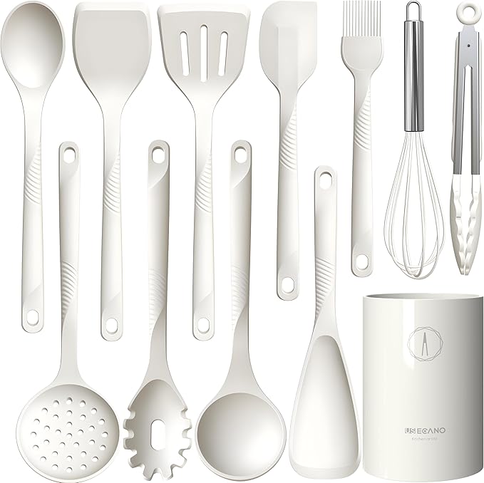 Silicone Cooking Utensils Set by Unknown