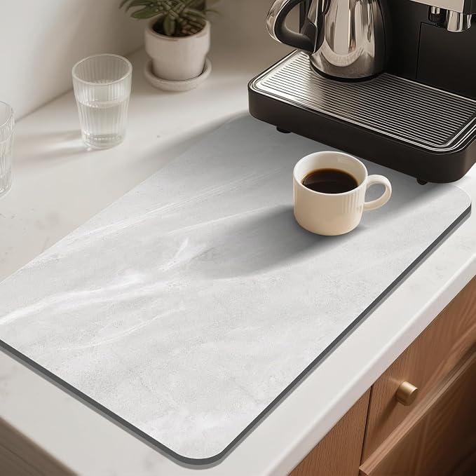 Findosom Dish Drying Mat, Cuttable Drying Mat - Image 2