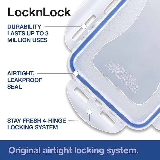 LOCK & LOCK Easy Essentials Pantry Food storage containers - Image 4