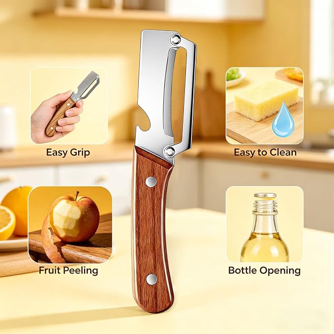 2Pcs Multi Functional Vegetable Peeler - Image 3