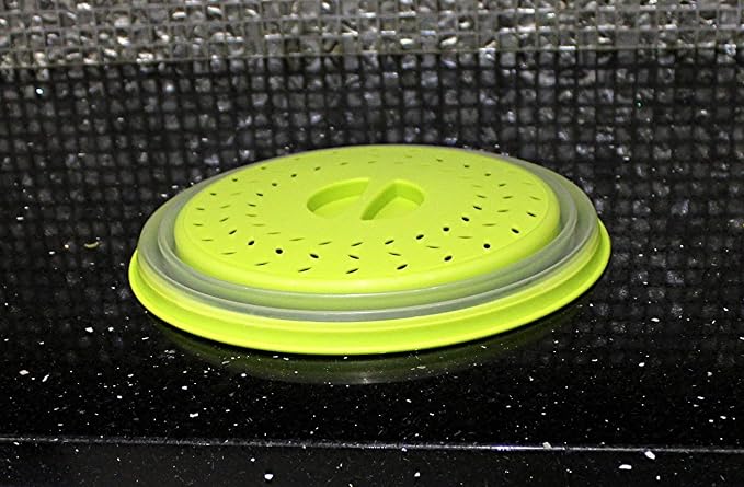 Dependable Industries' 2-in-1 Collapsible Microwave Splatter Guard Cover & - Image 7