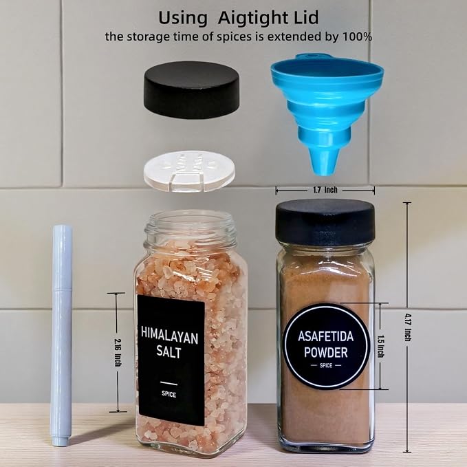 Spice Jars with Labels - Image 4