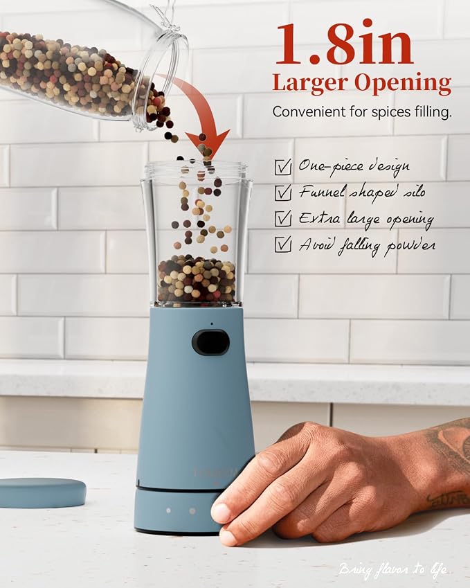 Electric Salt and Pepper Grinder Set - Image 5
