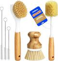 Holikme 6 Pack Dish Brush Kitchen Brushes Set by Holikme
