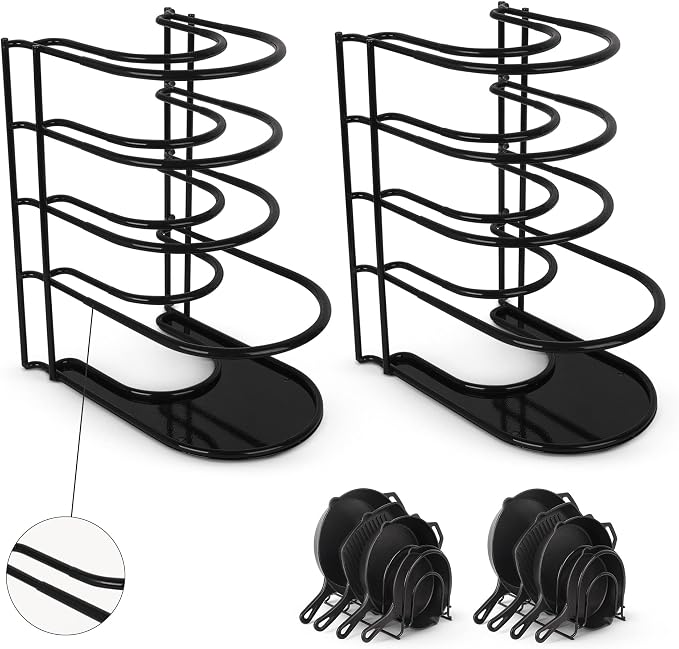 Cuisinel Pots and Pans Organizers by Cuisinel