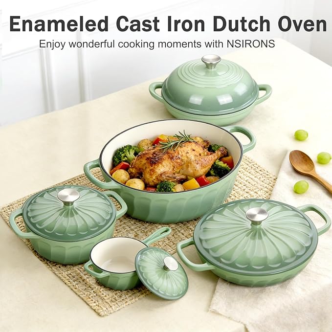 Enameled Cast Iron Sauce Pan - Image 8