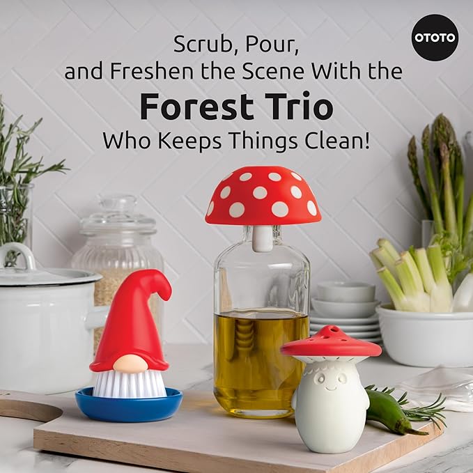 OTOTO Forest Trio Bundle of Beardy, Magic Mushroom, Fun Guy - Image 2