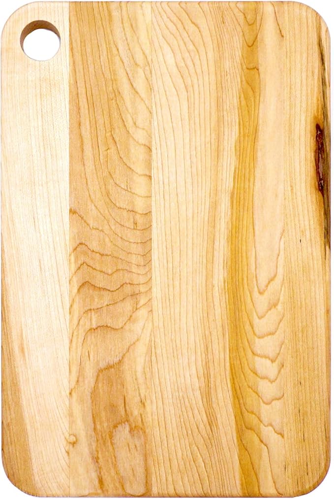 JK Adams Williston Small Prep Cutting Board, Thick Maple Wood Cutting Boards by JKAdams