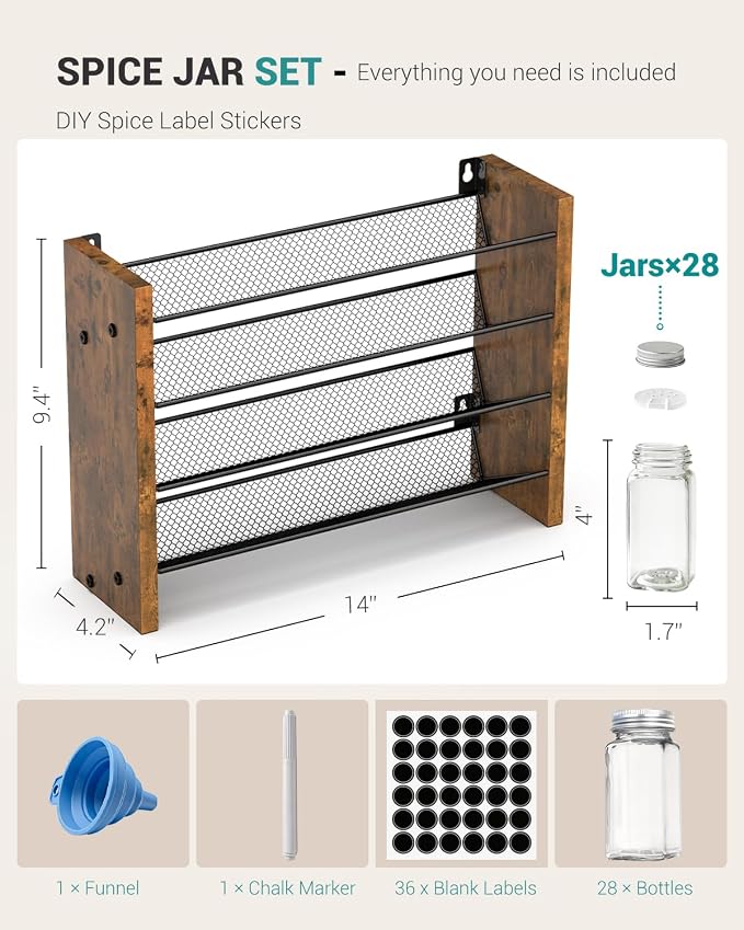 NESAPTO Spice Rack Organizer - Image 2