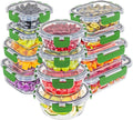 Magic Mill Premium Borosilicate Glass Food Storage Containers by magicmill