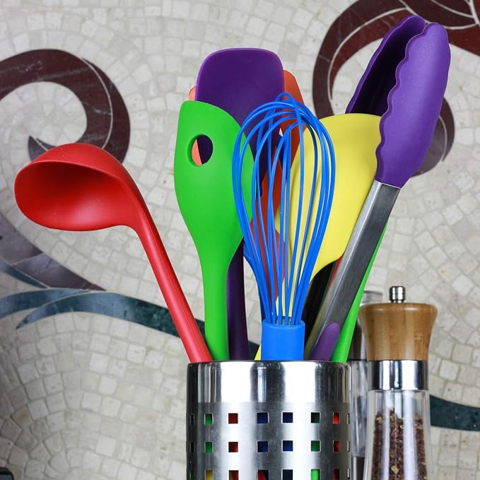 Chef Craft Premium Silicone Cooking Ladle, 11.25 inch - Image 3