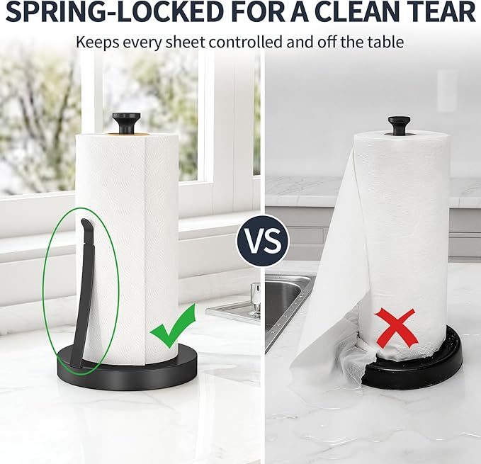 Jesginboo Countertop Paper Towel Holder - Image 4