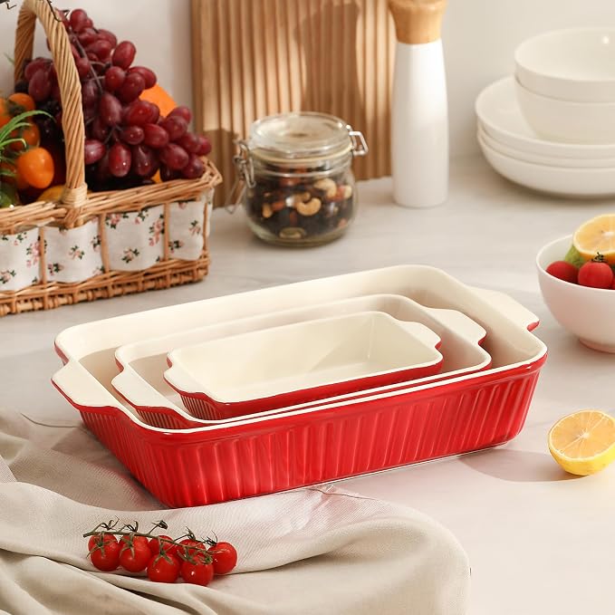 DOWAN Casserole Dishes for Oven, 135 oz Capacity - Image 6