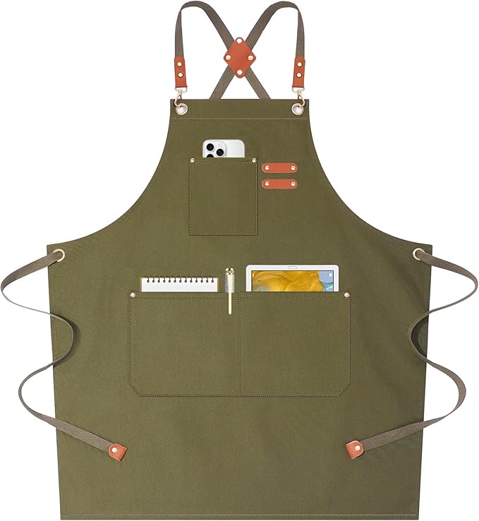 AFUN Chef Aprons for Women Men by BringYouaFun