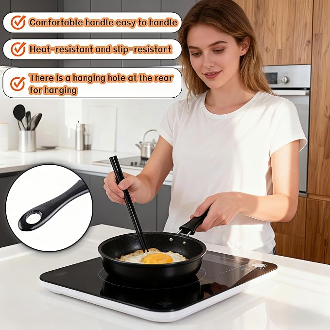 4.7 Inch Mini Frying Pan, Flat Bottom Design - Image 4