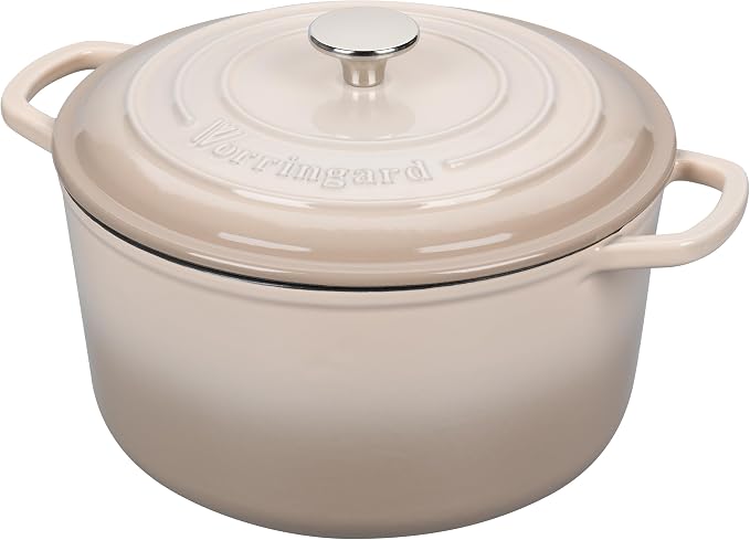 VORRINGARD Enameled Cast Iron Dutch Oven Pot - Image 6