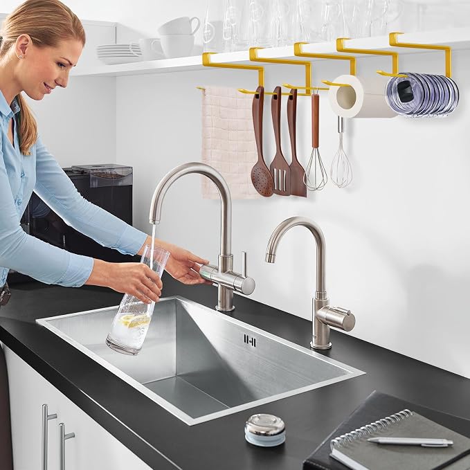 Tumbler Lid Organizer, Horizontal Tumbler Lid Storage Hook Up to 10 Lids - Image 7