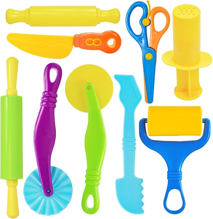 LCY WEDSHI Dough Tool Set, Dough Accessories Includes Cutters Roller, Rolling by LCYWEDSHI