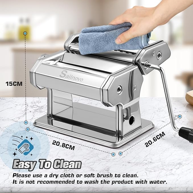 Sailnovo 3 in 1 Pasta Maker Machine - Image 6