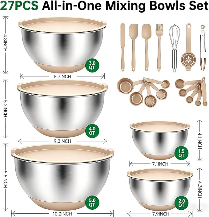 Deedro Premium Mixing Bowls - Image 2
