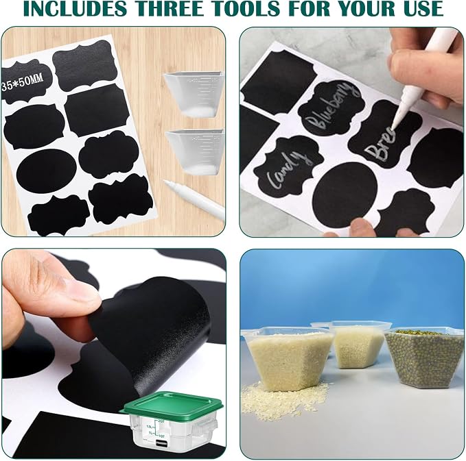 4 Pack 2QT Food Storage Containers - Image 9