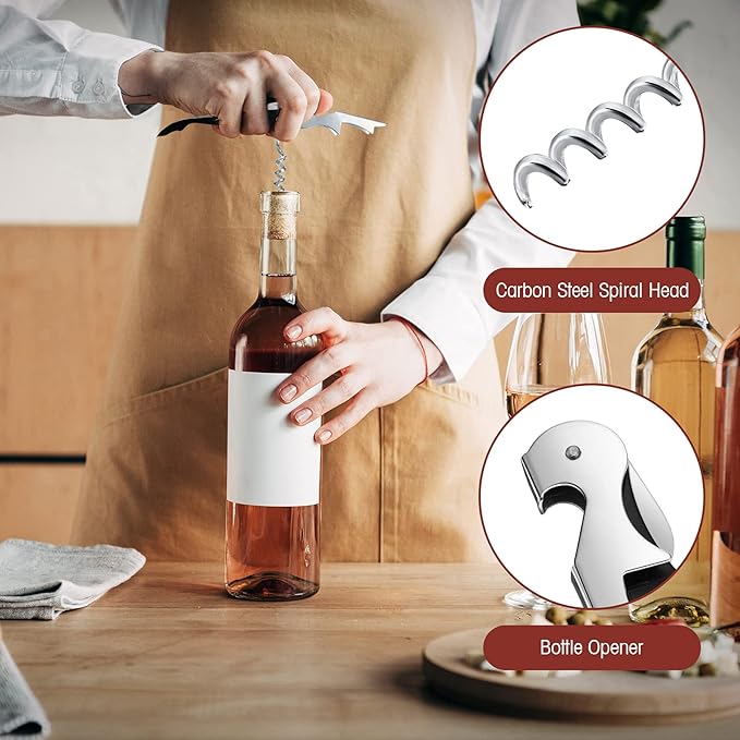 Honoson Wine Keys Opener Travel Wine bottle Opener Waiter Beer Bartender - Image 5